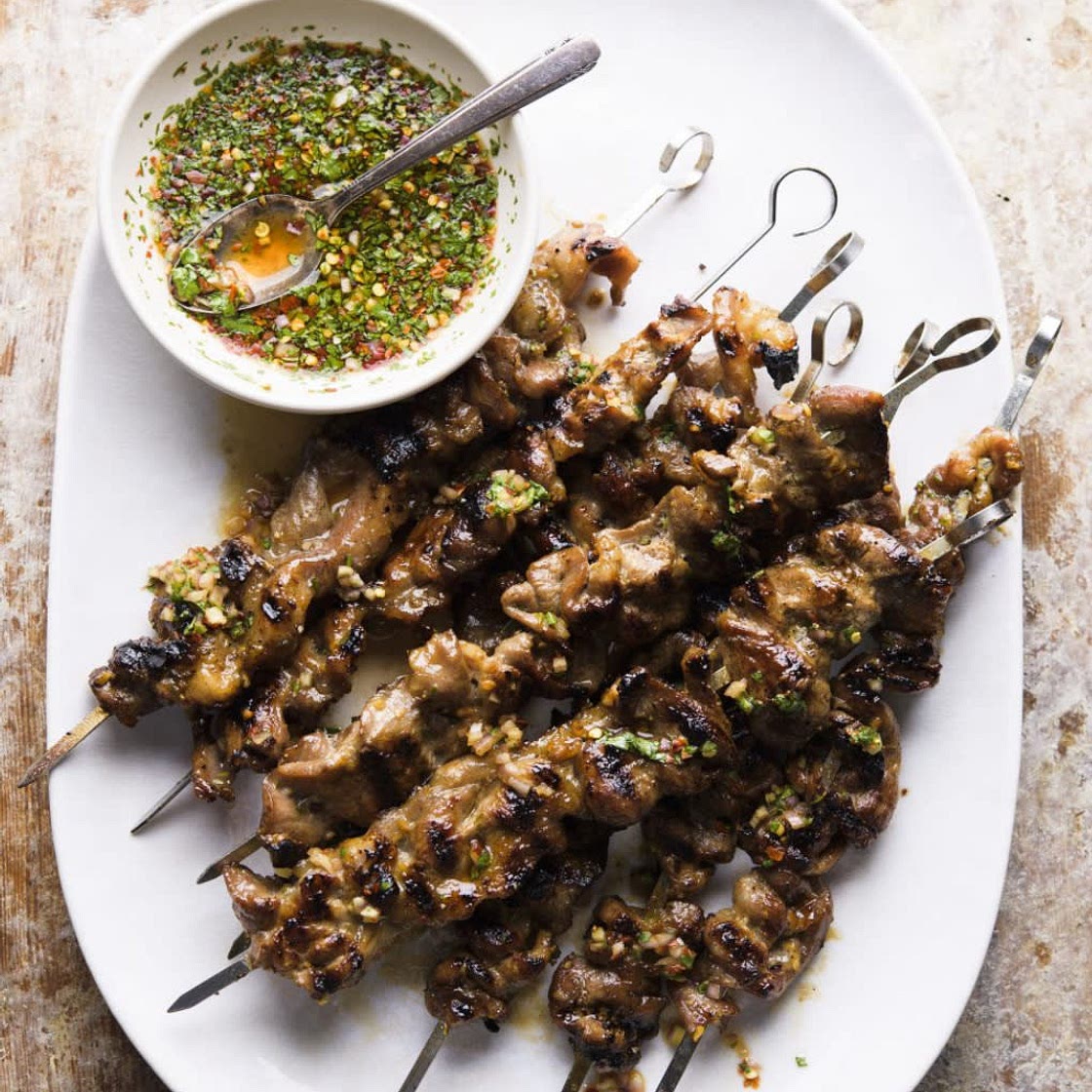 Thai Grilled Pork Skewers (Moo Ping)