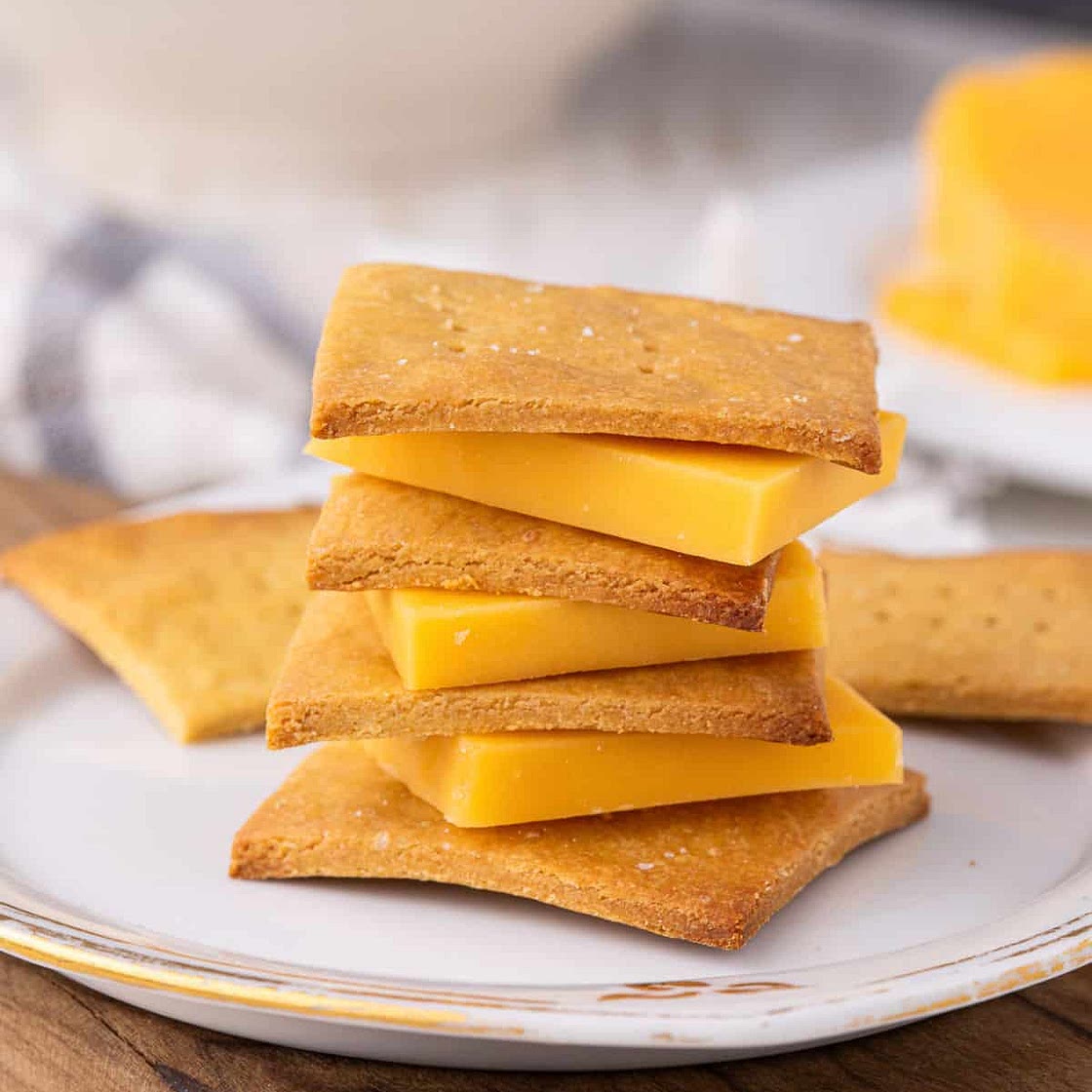 Healthy Homemade Crackers