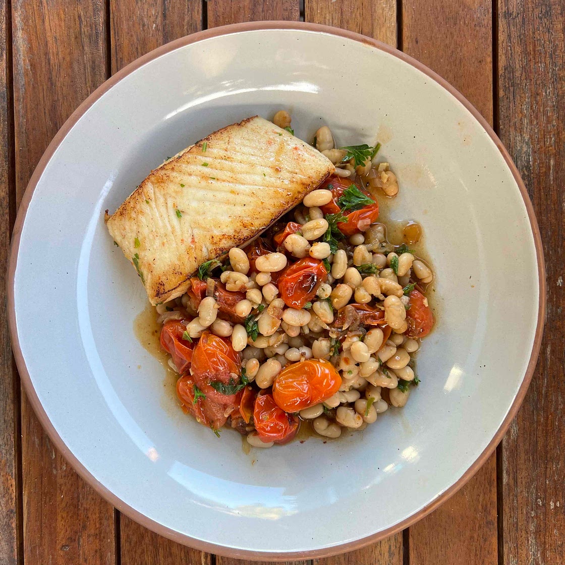 One Pan Mediterranean Cod