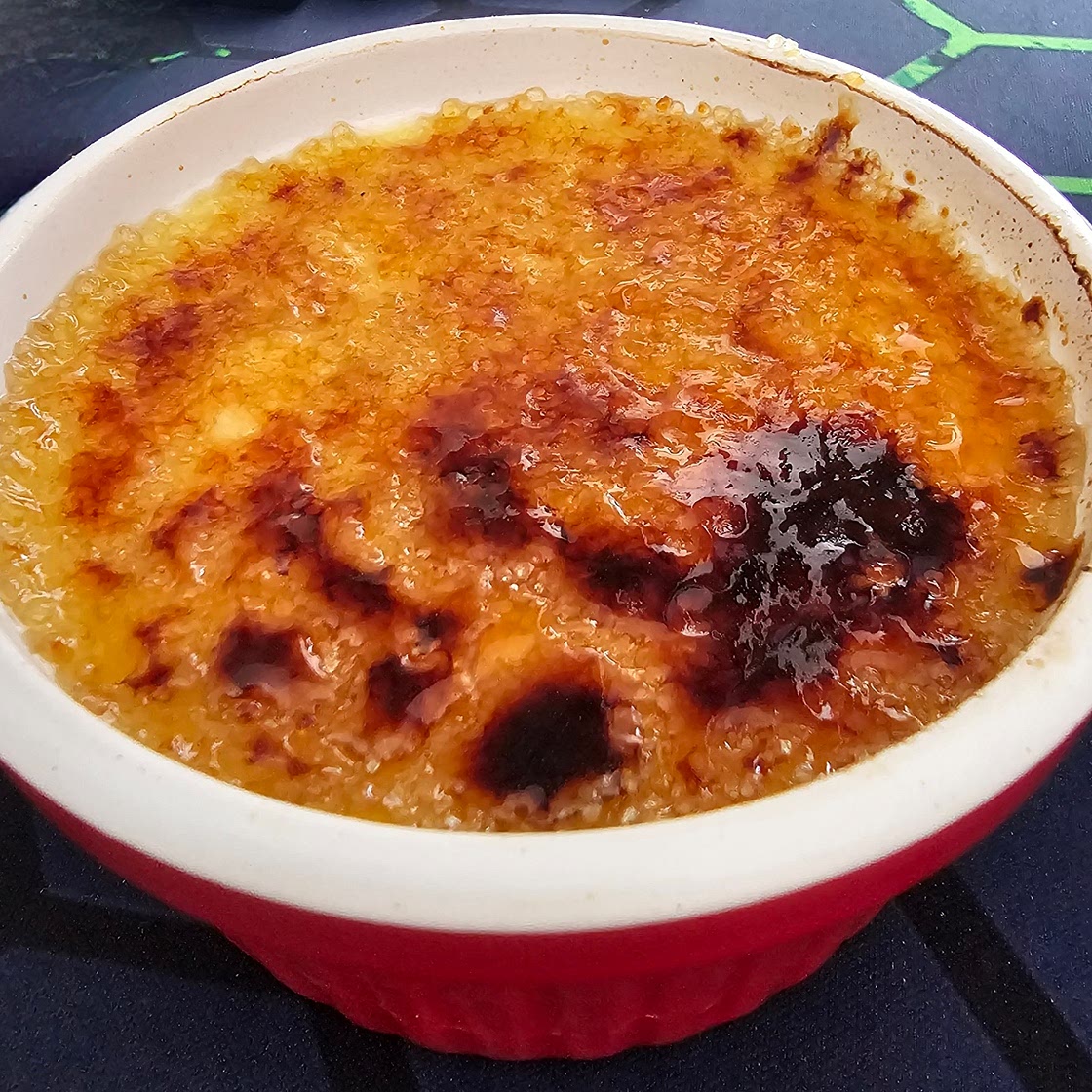 Creme Brulee no bain marins