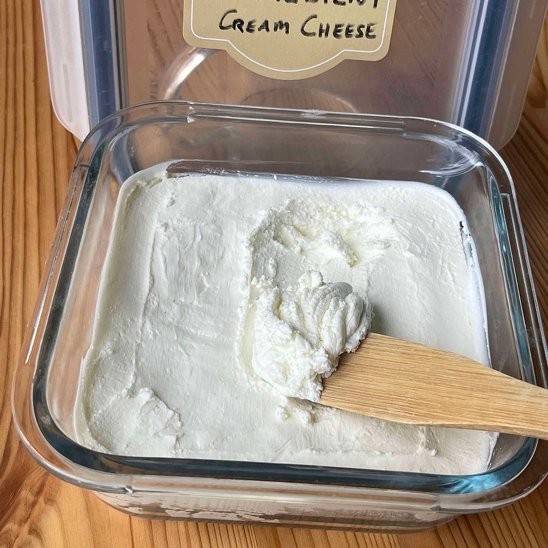 One ingredient Cream Cheese 