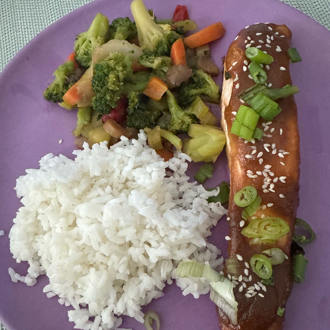 Air Fryer Miso Salmon