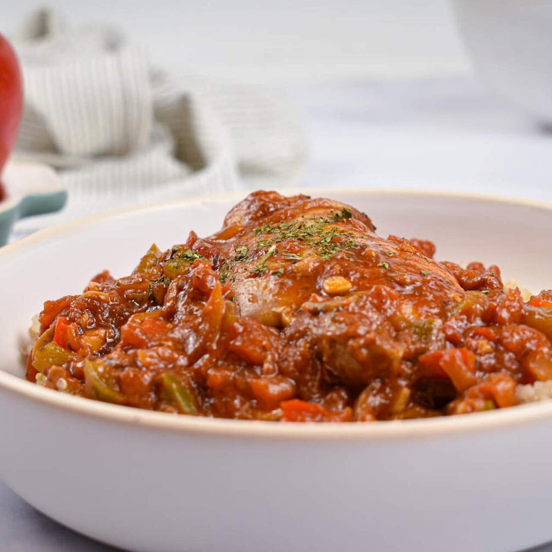 Slow Cooker Chicken Cacciatore