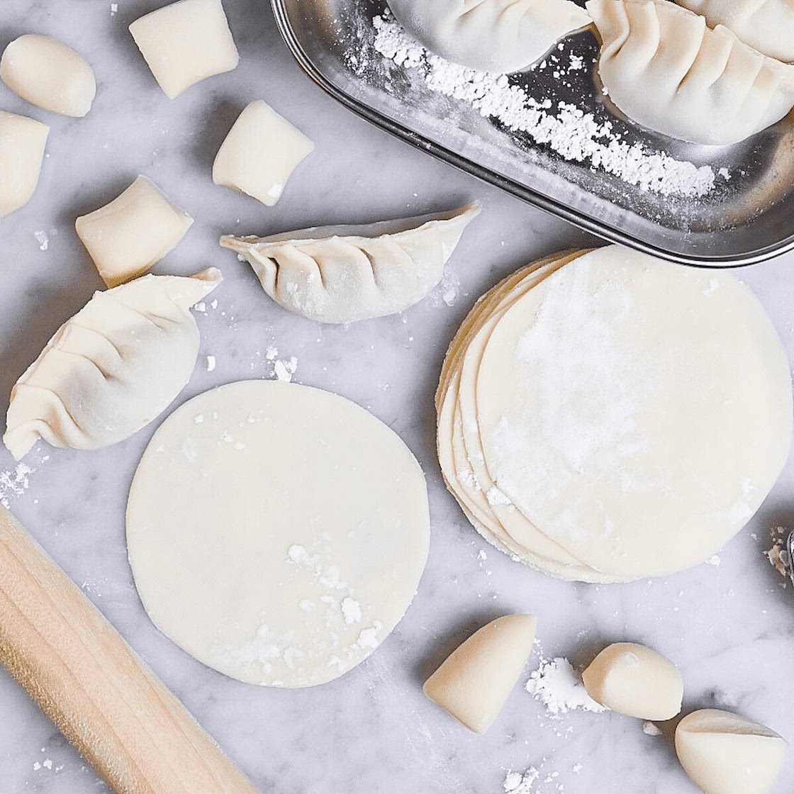 Easy Homemade Gyoza Wrappers