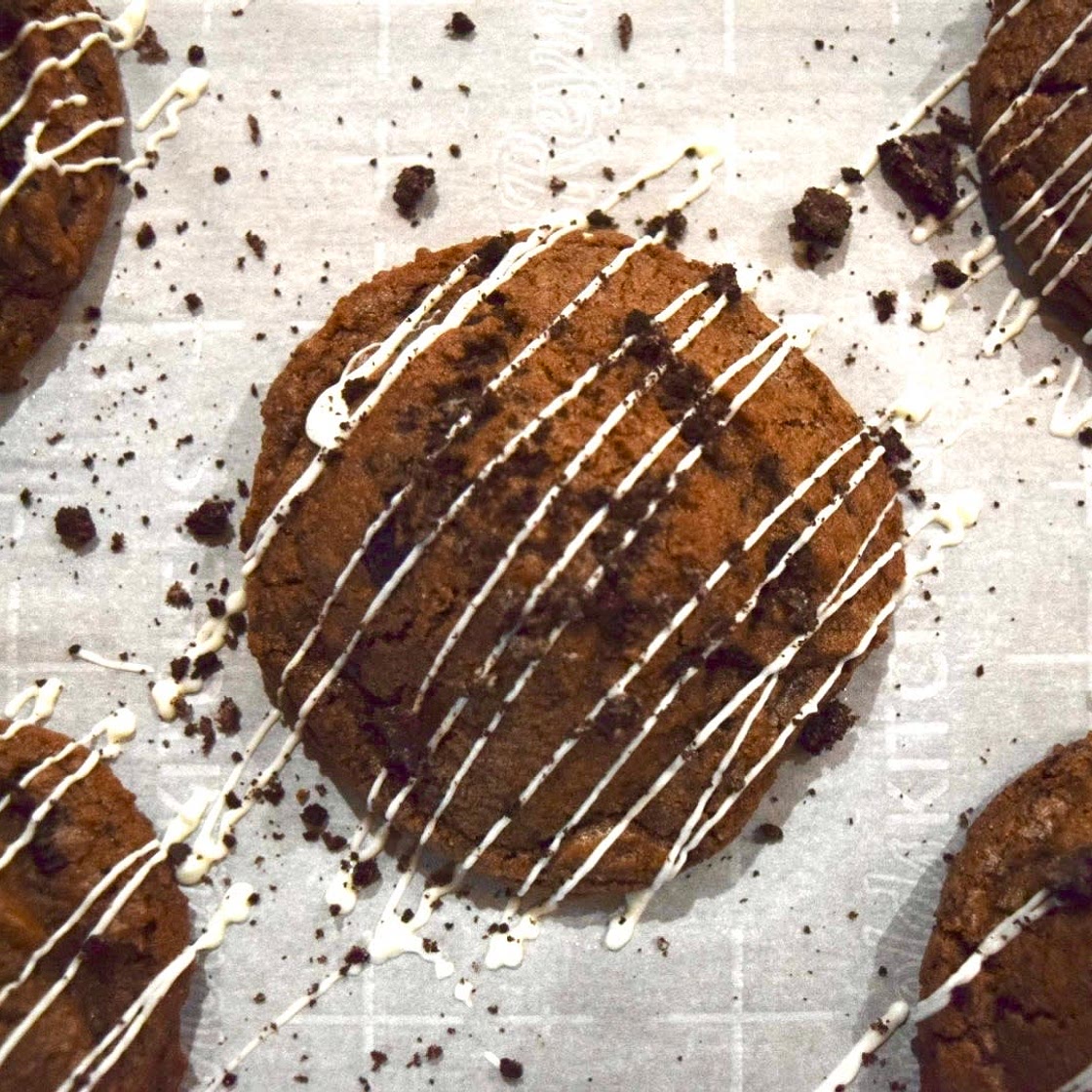 Oreo Cheesecake Cookies