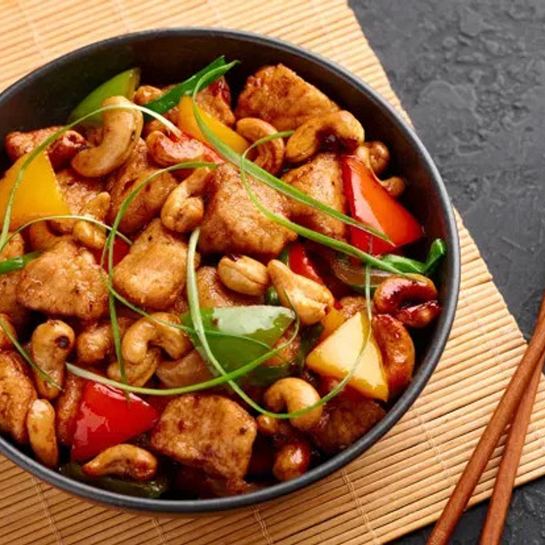 Porc aux noix de cajou coco