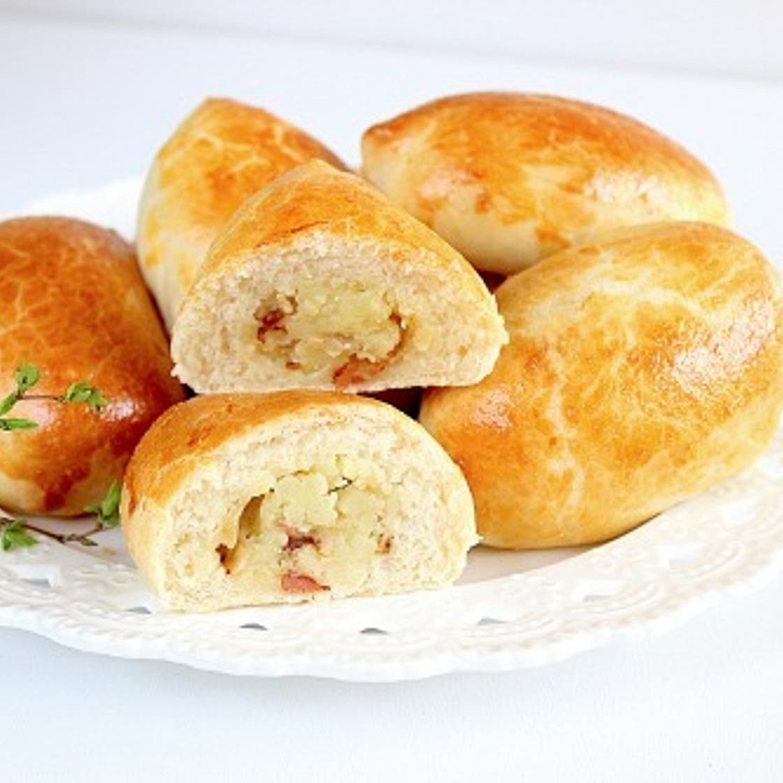 Пирожки с картошкой в духовке