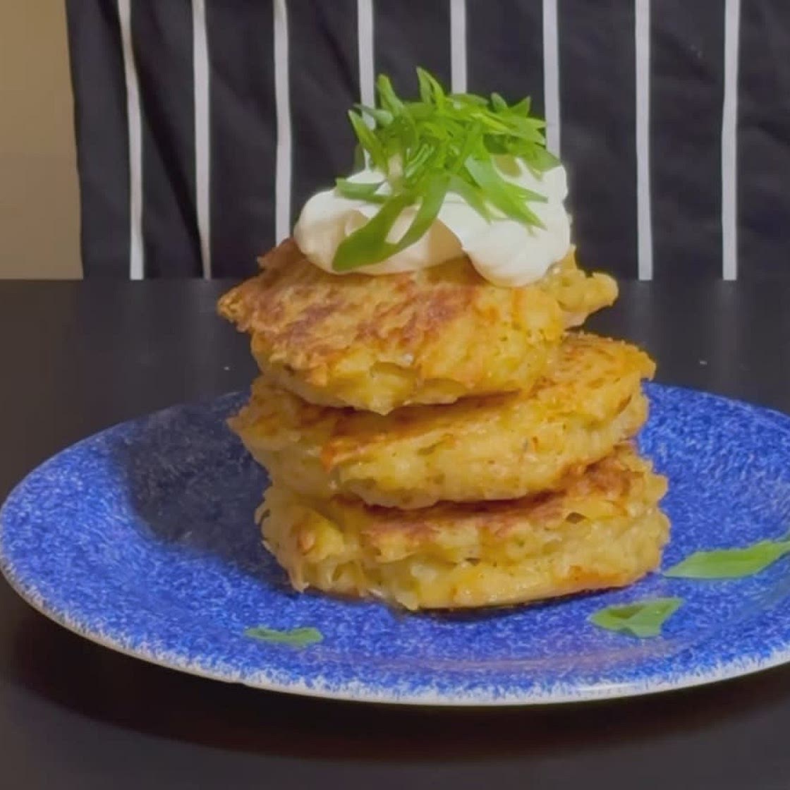 Potato pancakes with meat