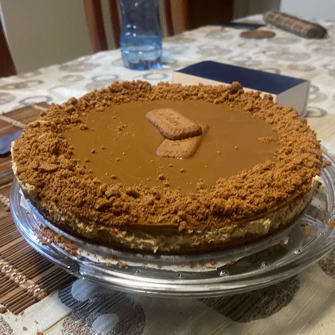 No bake lotus biscoff cheesecake
