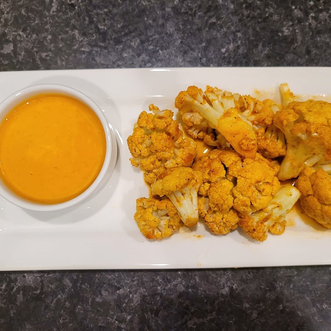 Air Fryer Bang Bang Cauliflower