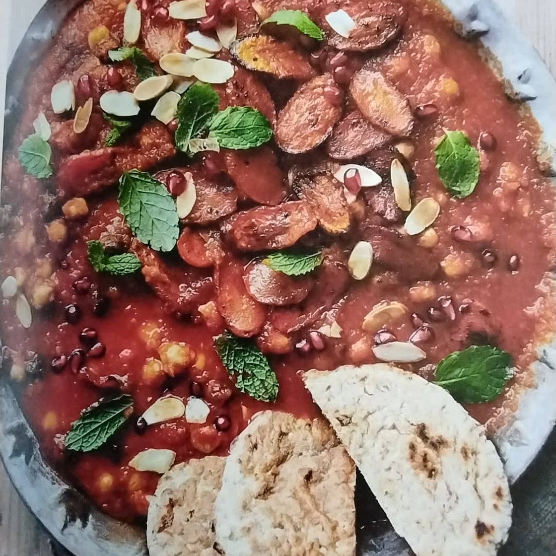 Moroccan roasted carrot tagine