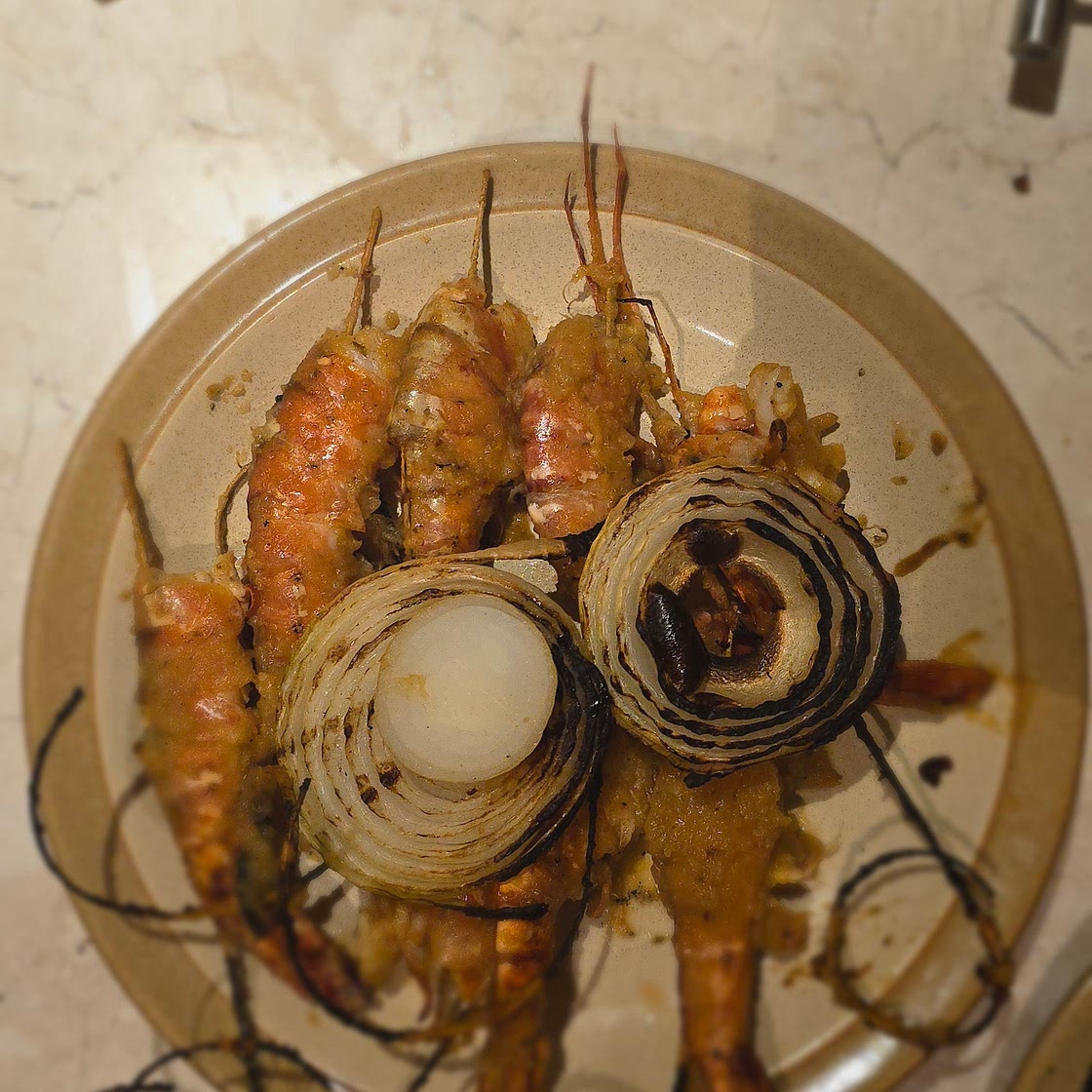 Balinese BBQ Prawns
