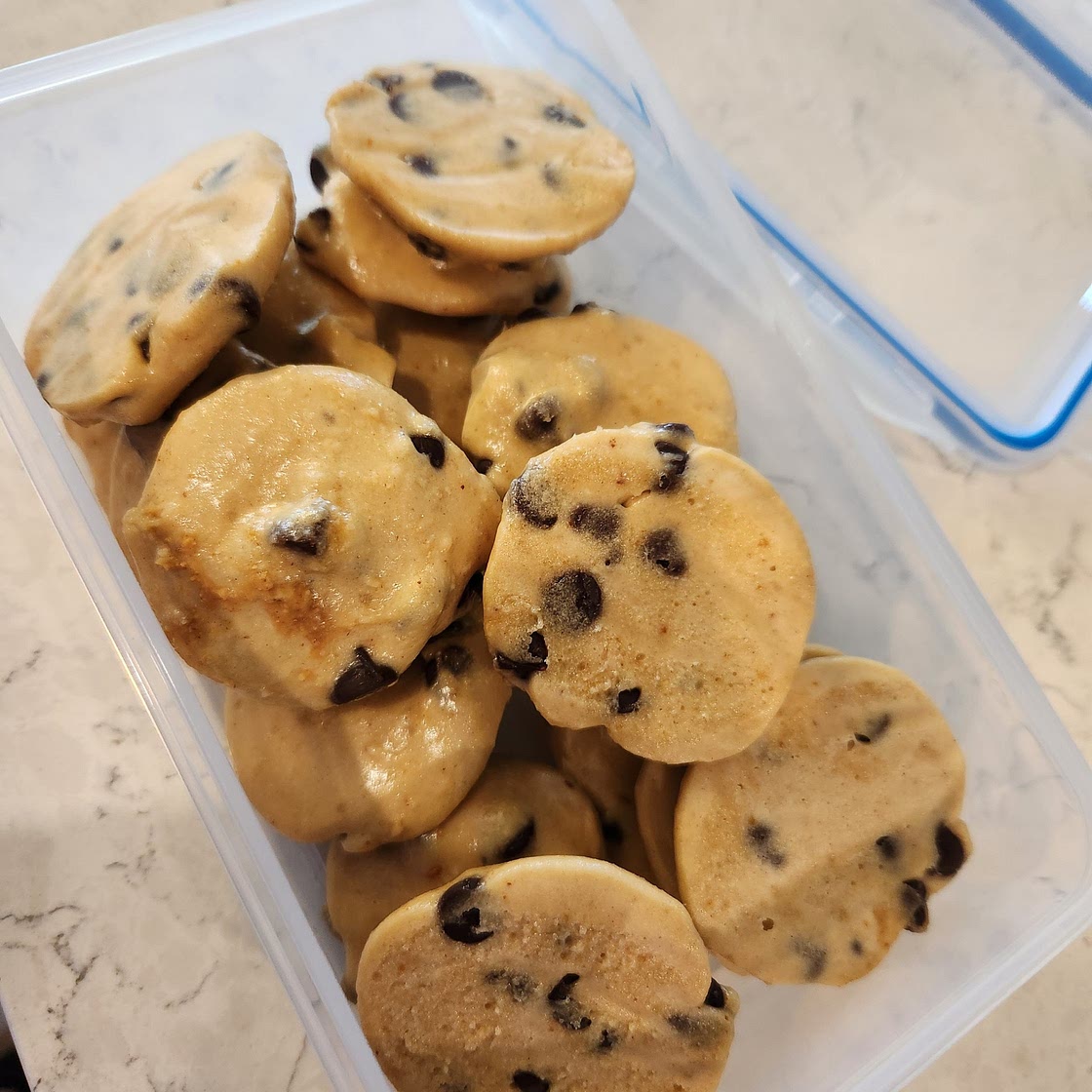Chocolate Chip Cookie Dough Protein Balls