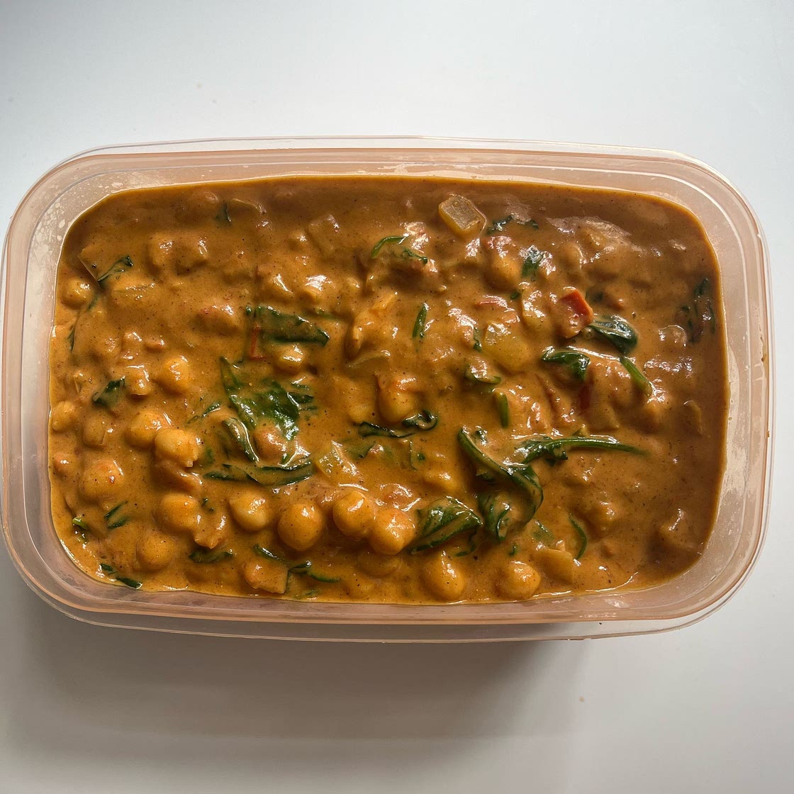 Chickpea Spinach Curry