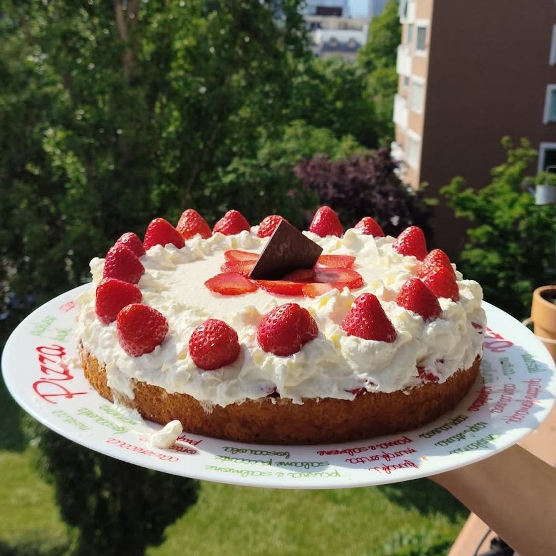 Strawberry Shortcake Cake