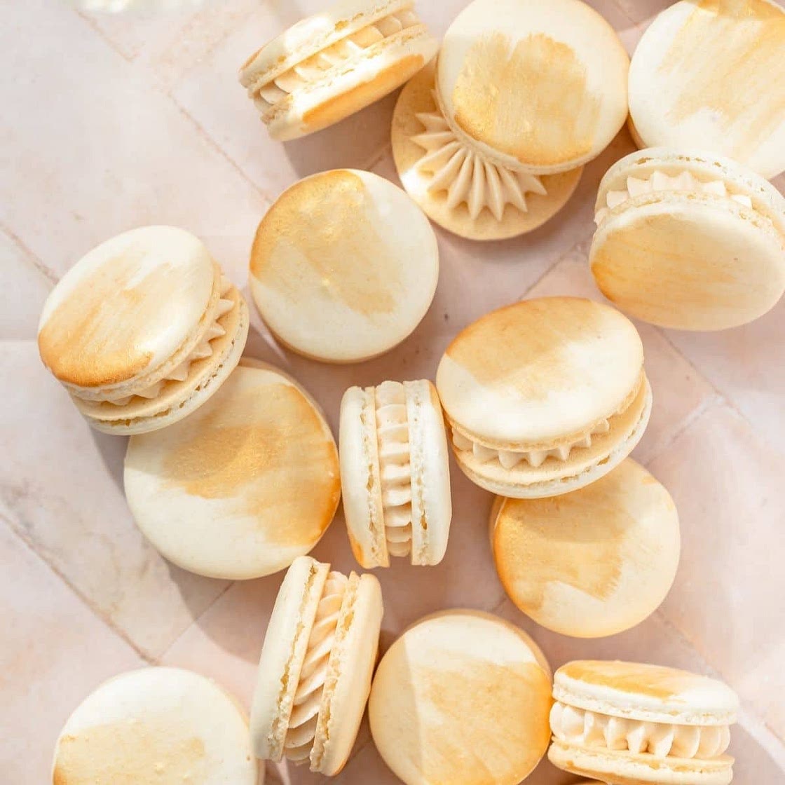 Champagne Macarons