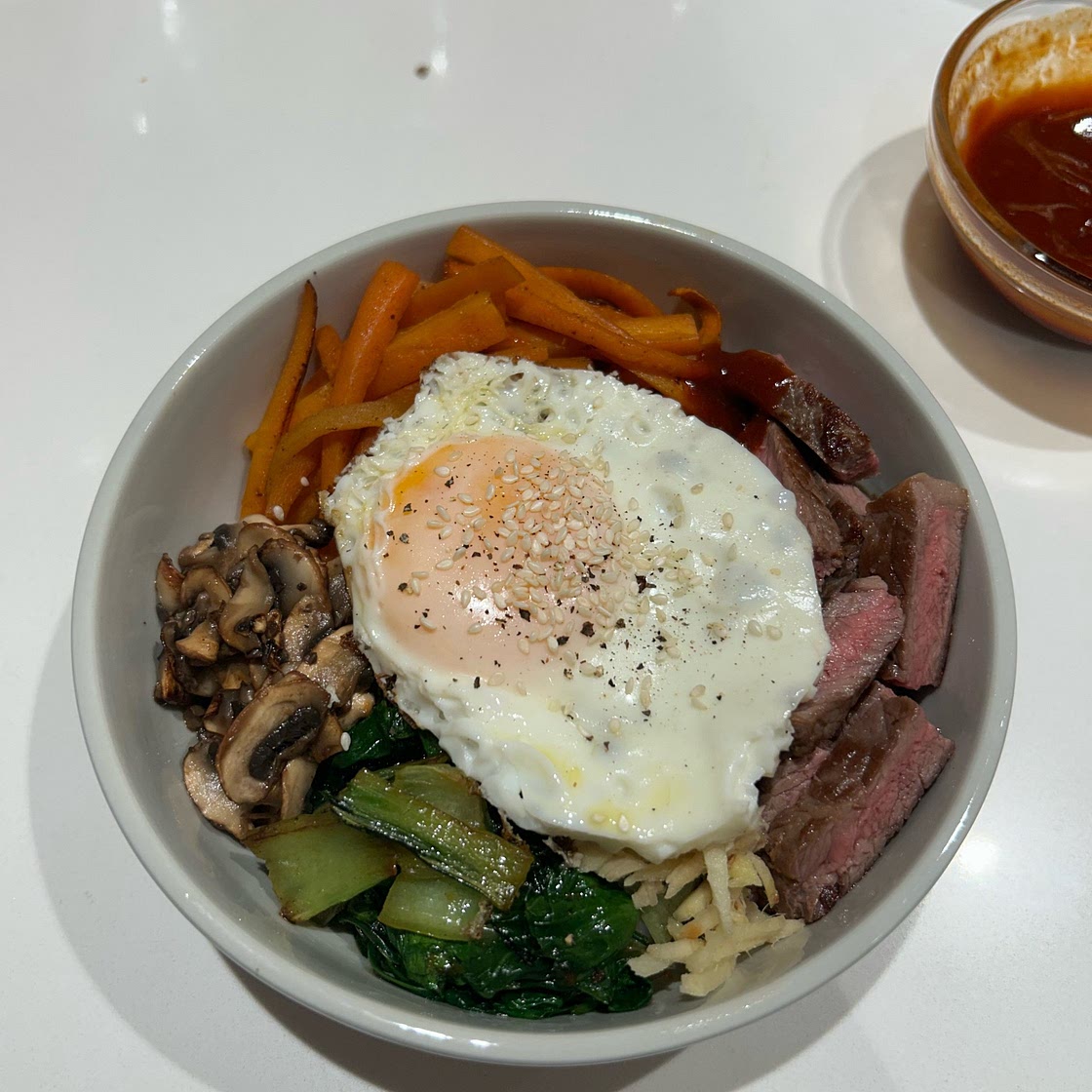 Easy bibimbap
