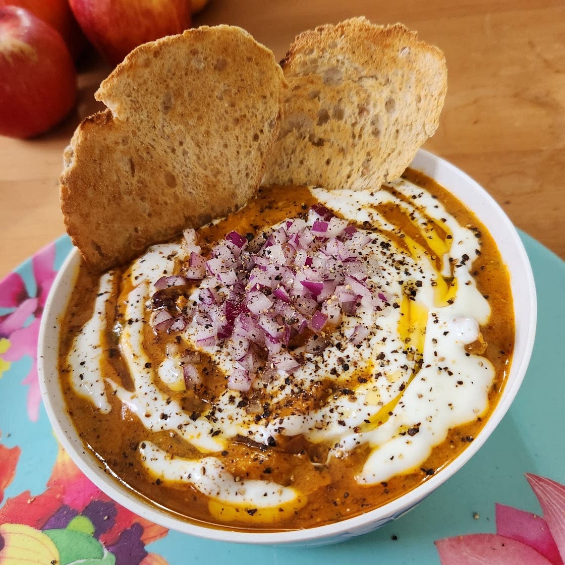 Creamy White Bean and Turkey Pumpkin Chili