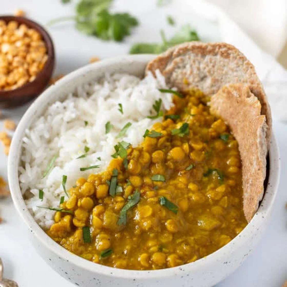 Fragrant Chana Dal Curry