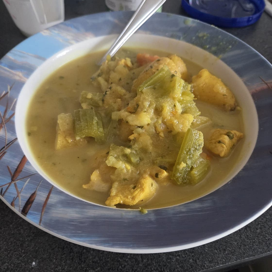 Instant Pot Ginger Turmeric Chicken Stew