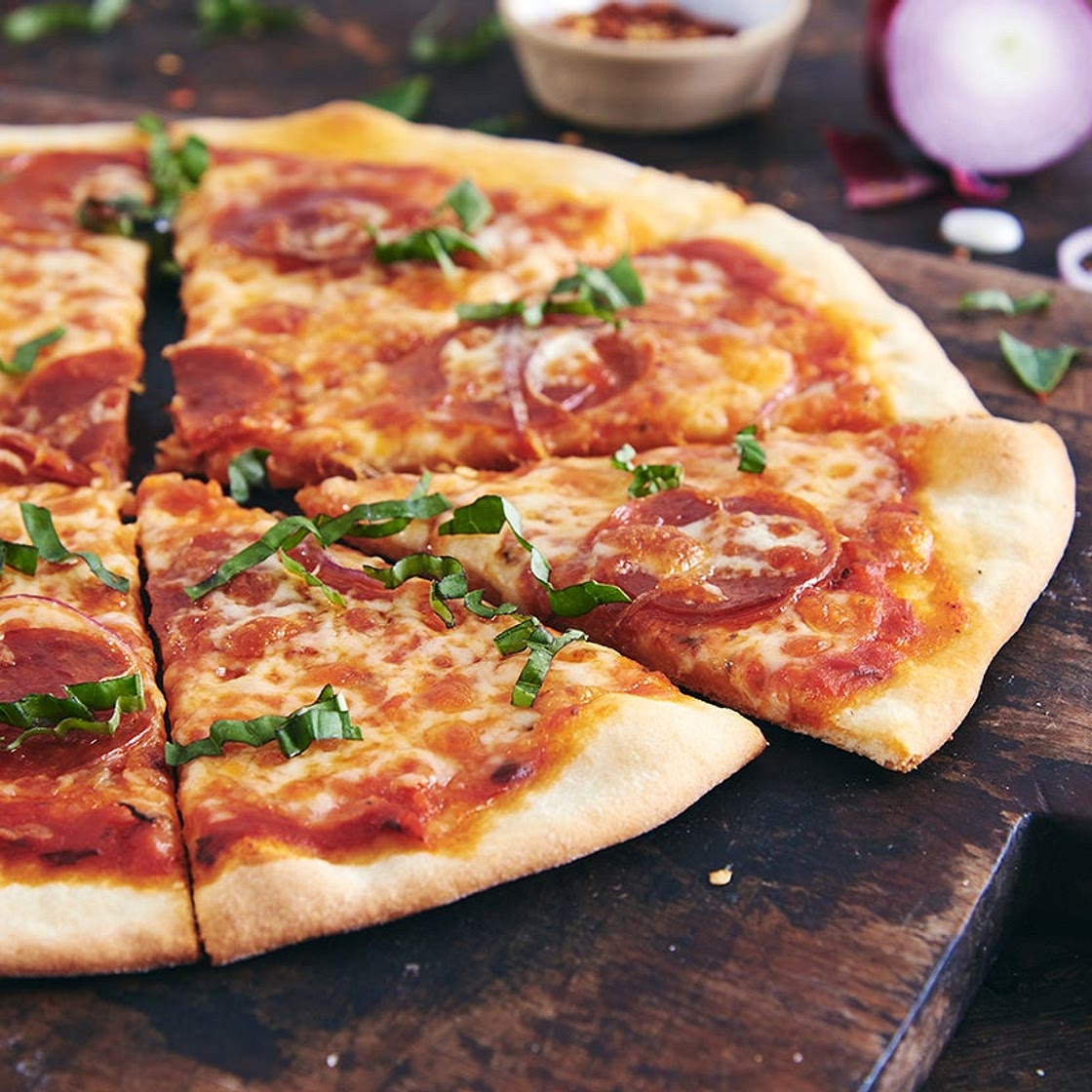 Super-Fast Thin-Crust Pizza