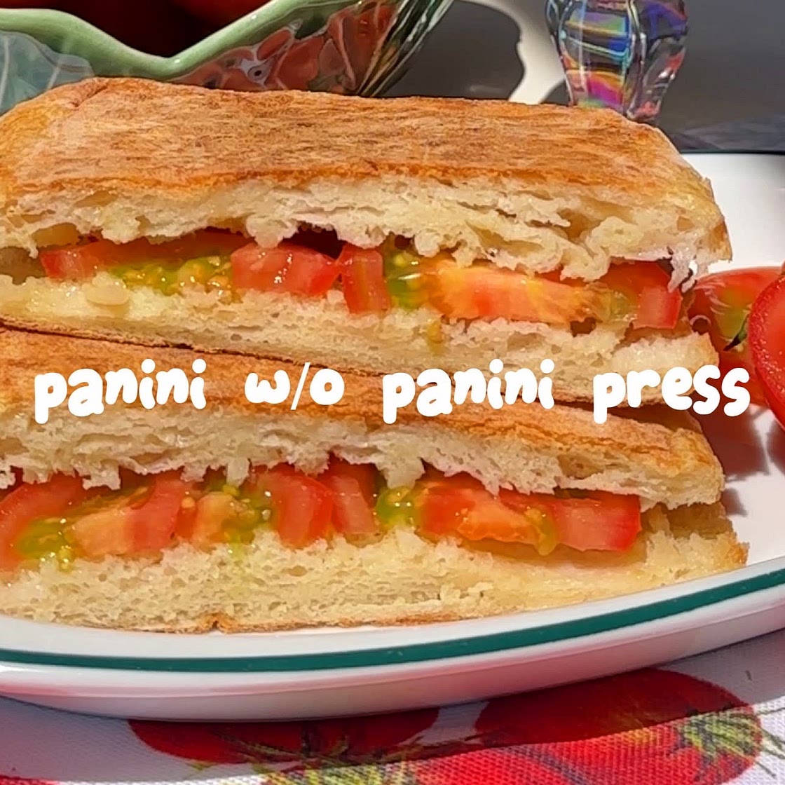 Panini without using panini press
