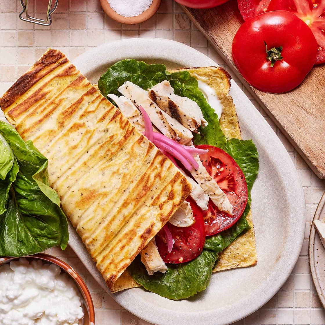 Viral Cottage Cheese Flatbread