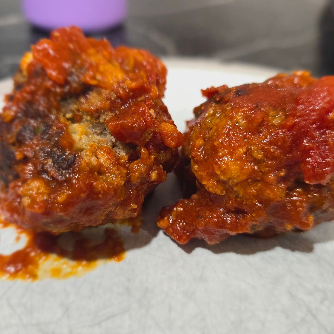 Meatballs and sauce