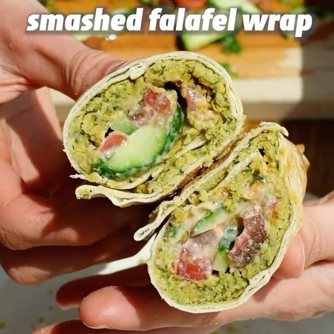 SMASH FALAFEL WRAP