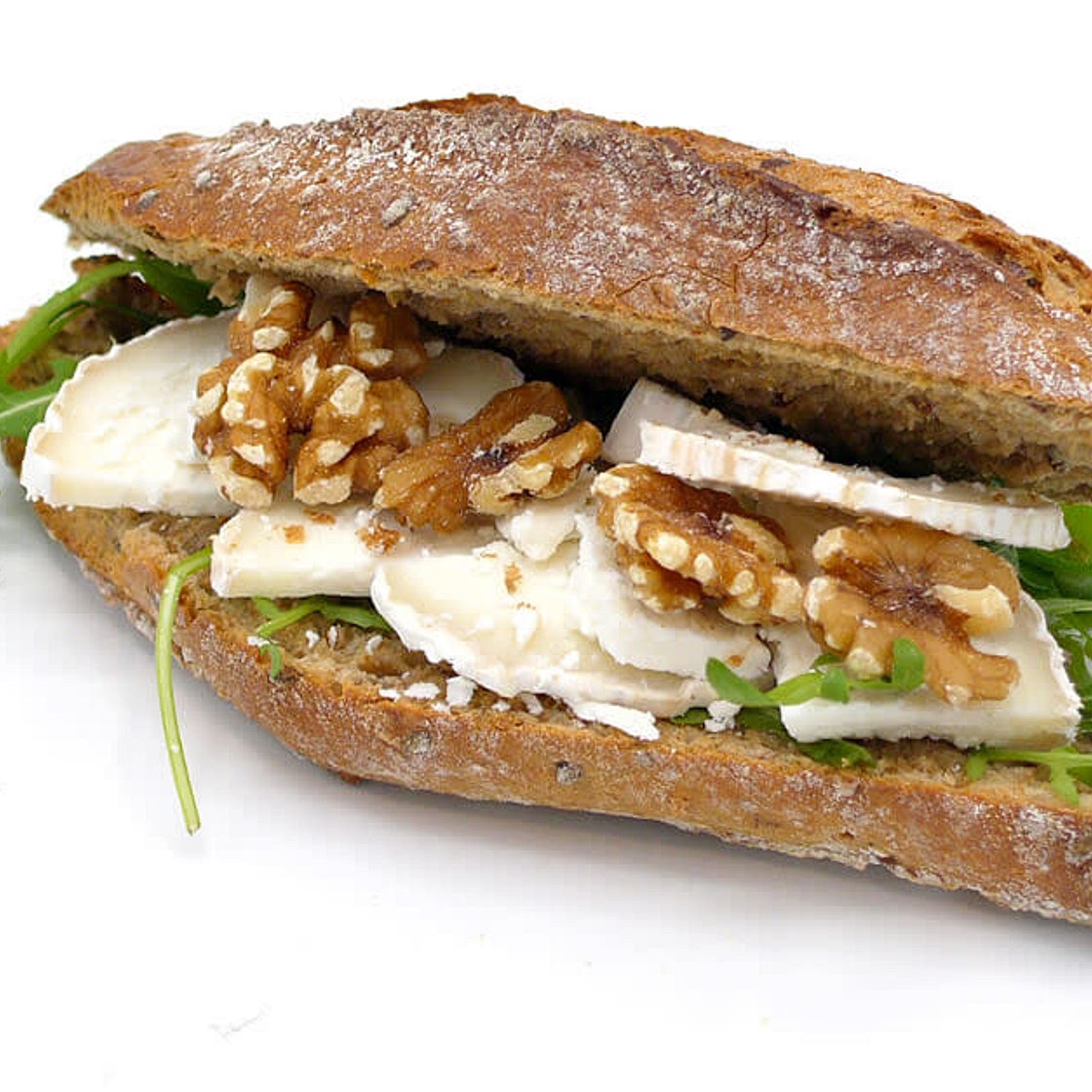 Geitenkaas-honing broodje