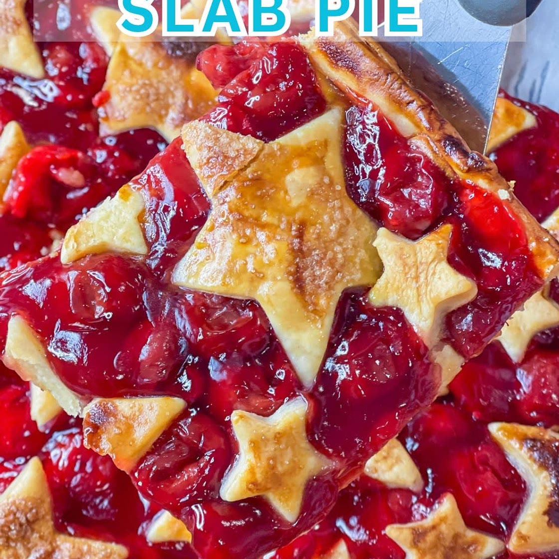 Cherry Slab Pie