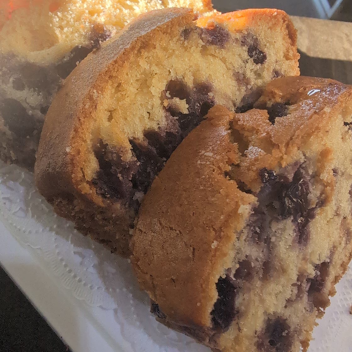 Plumcake mirtilli senza burro