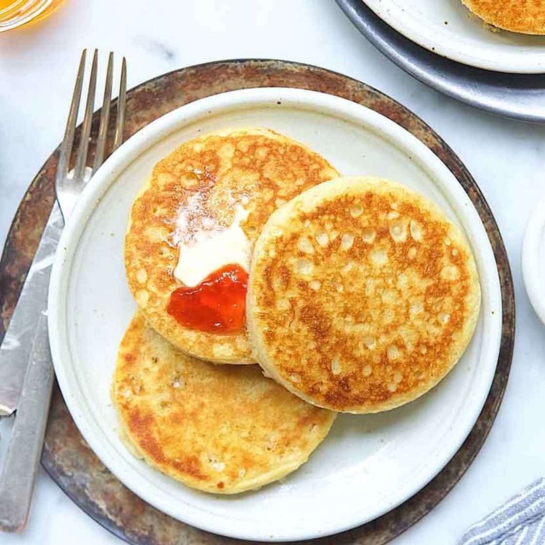 Sourdough Crumpets