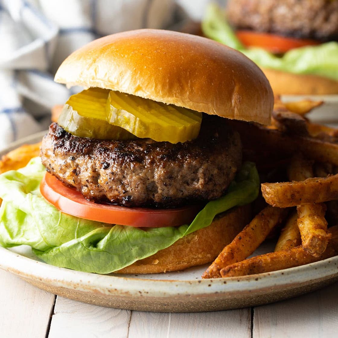 Best Hamburger Patty Recipe (Grilled or Stovetop)