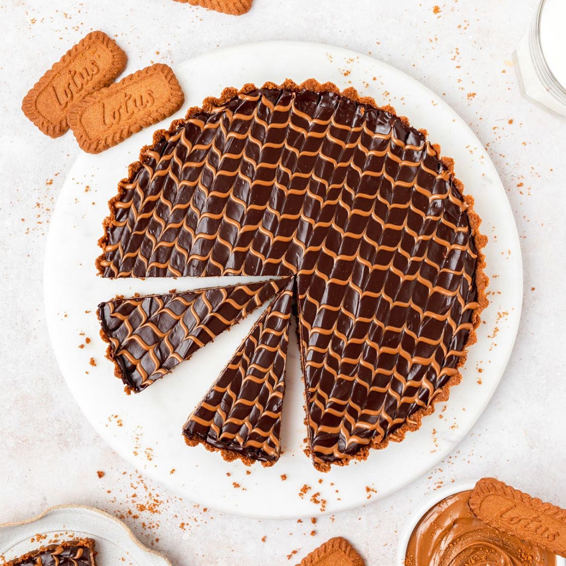 Biscoff Cookie Butter Tart