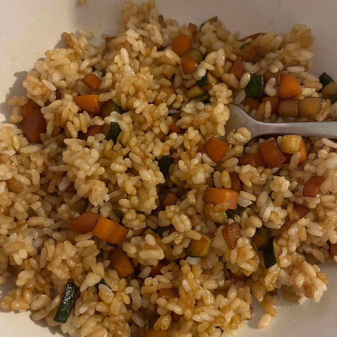 Riso saltato con verdure