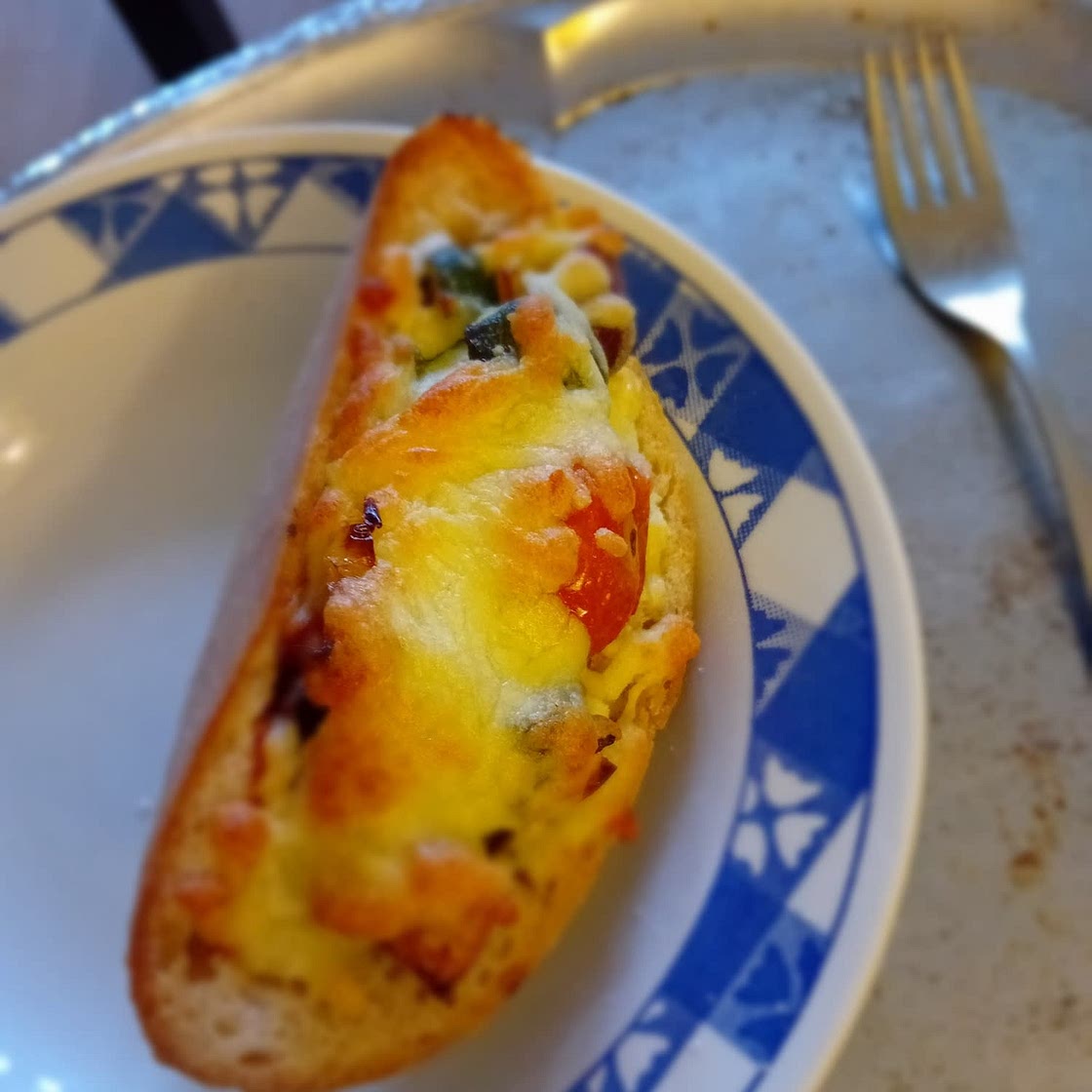 Cheesy Mediterranean Vegetable Stuffed Loaf