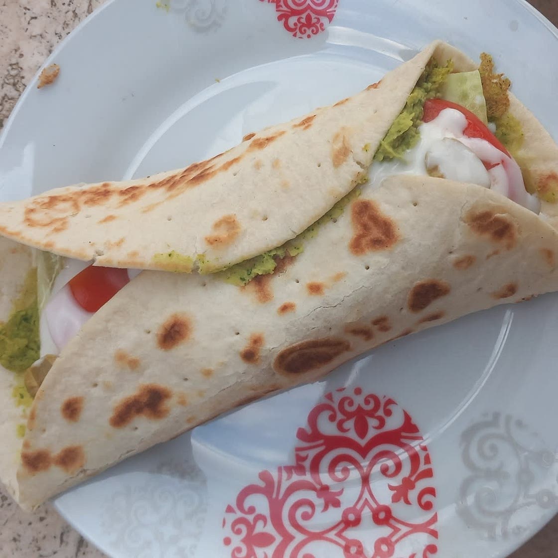SMASH FALAFEL WRAP