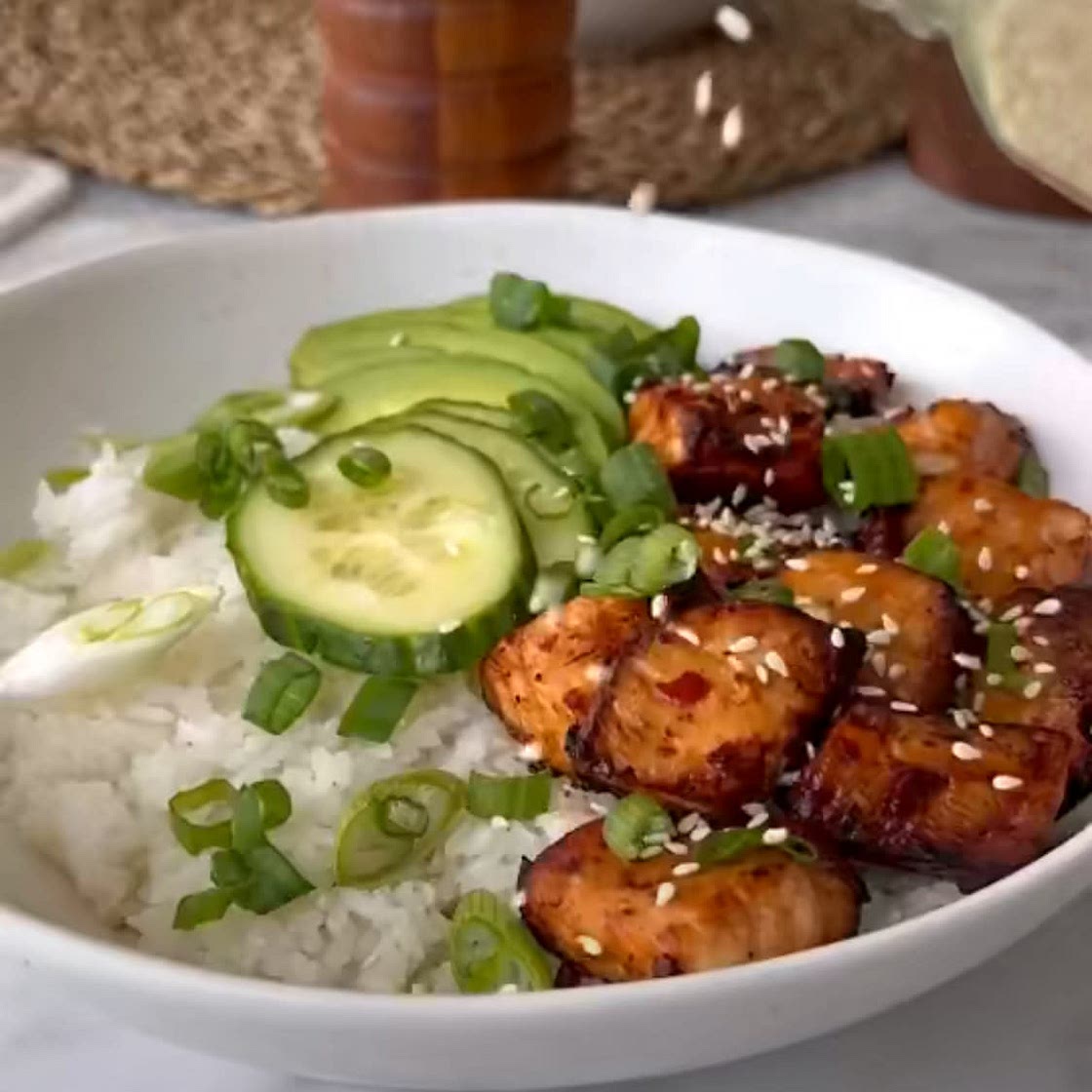 Salmon Bowls