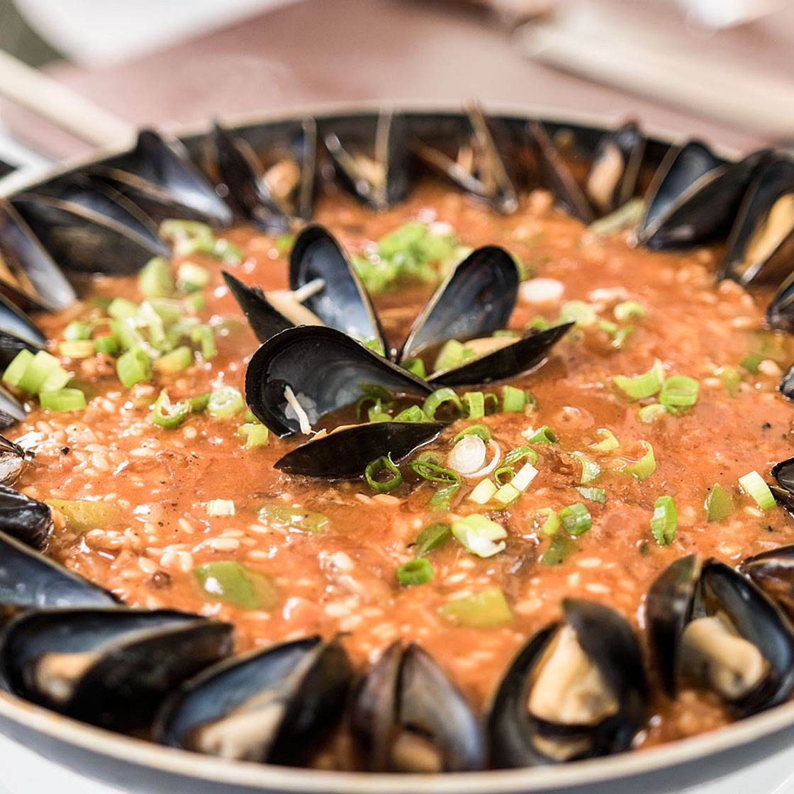 Paella aux grillades