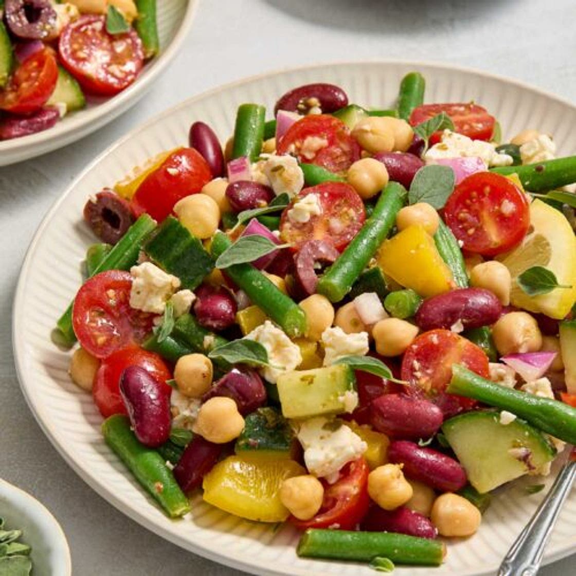 Mediterranean Bean Salad