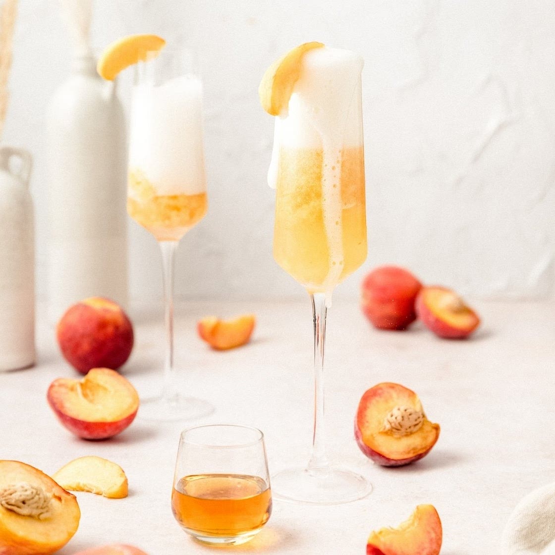 Peach Bellini's