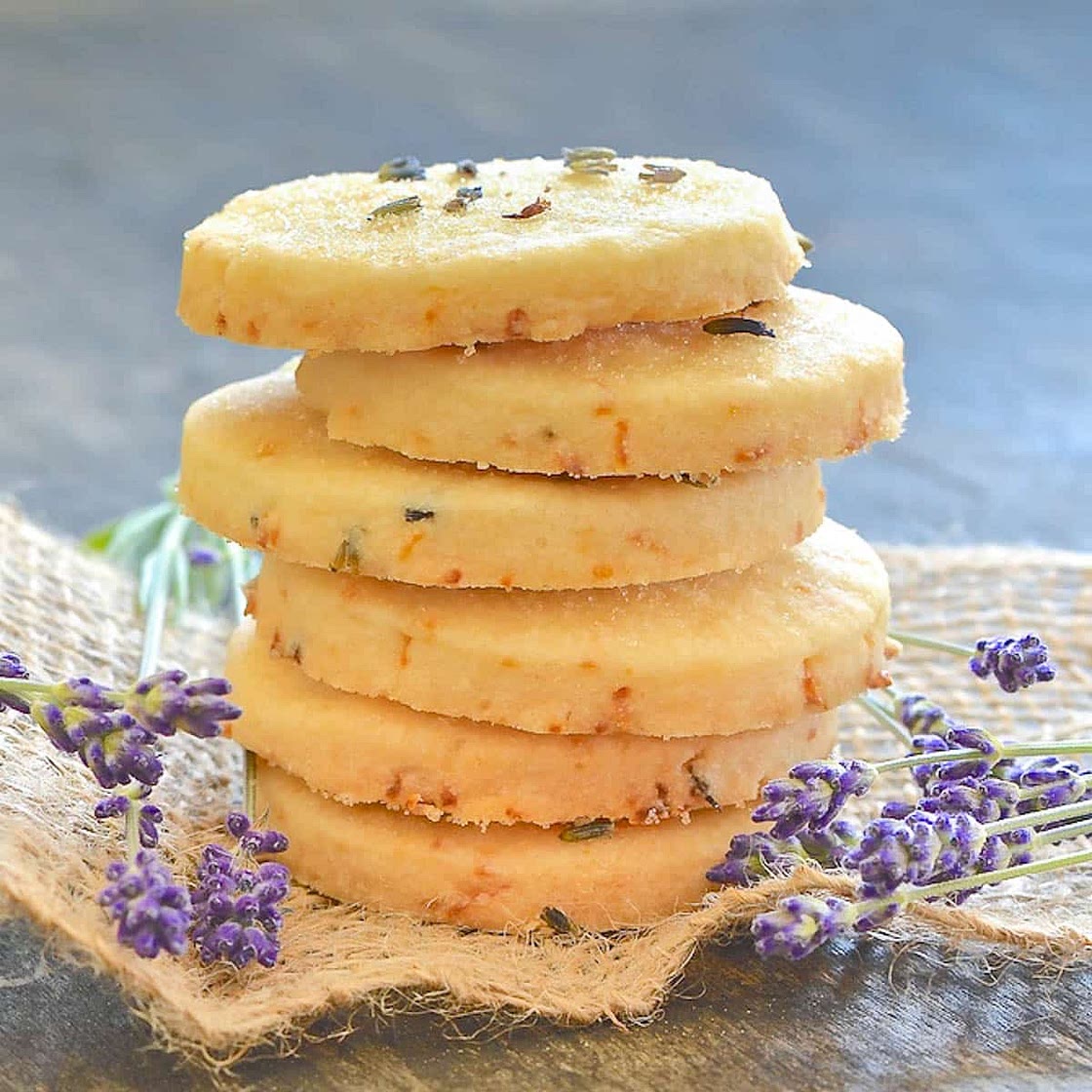 Rebecca's Lemon & Lavender biscuits