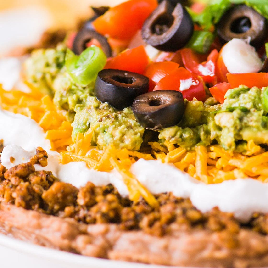 Vegan 7 Layer Dip