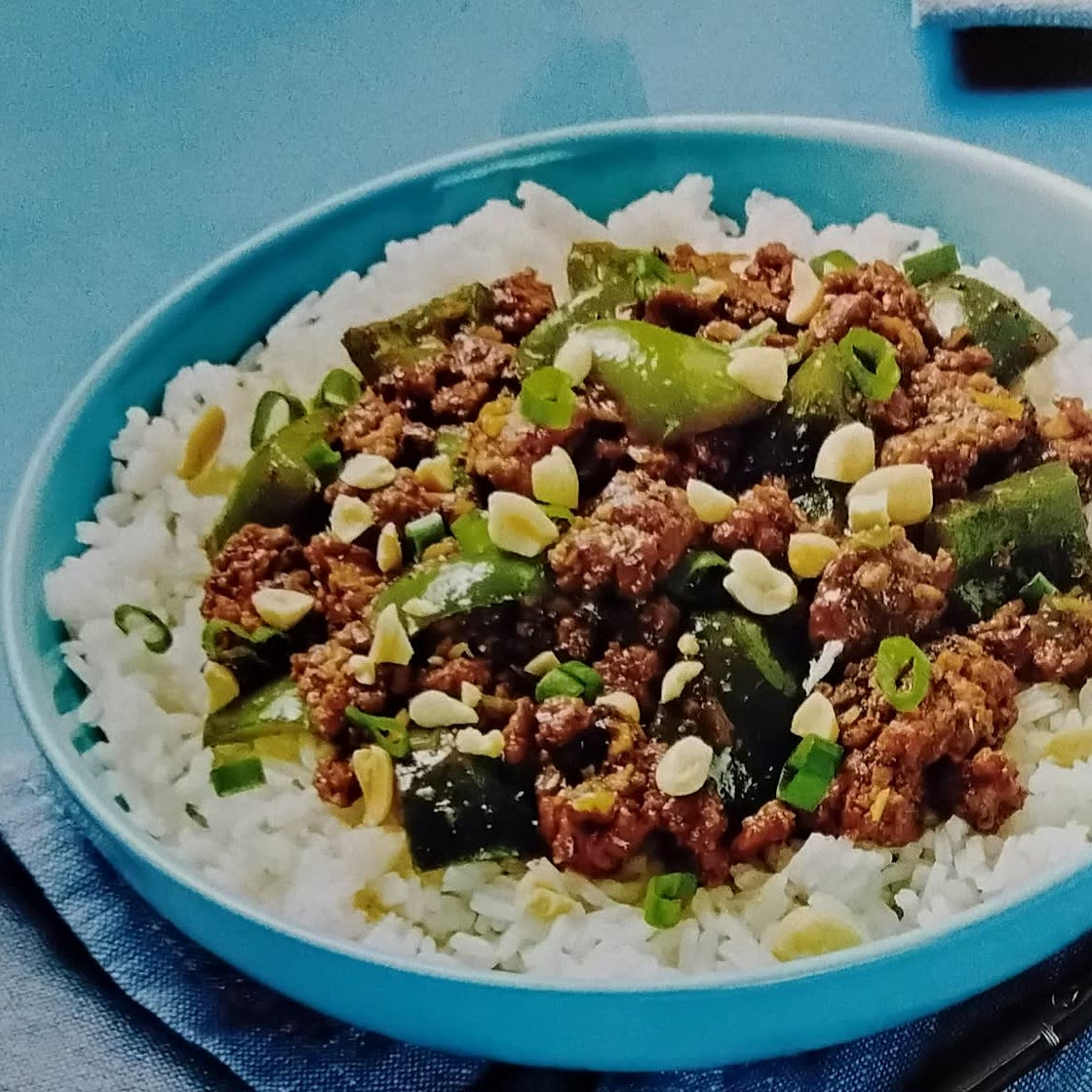 Kung Pao Beef Bowls