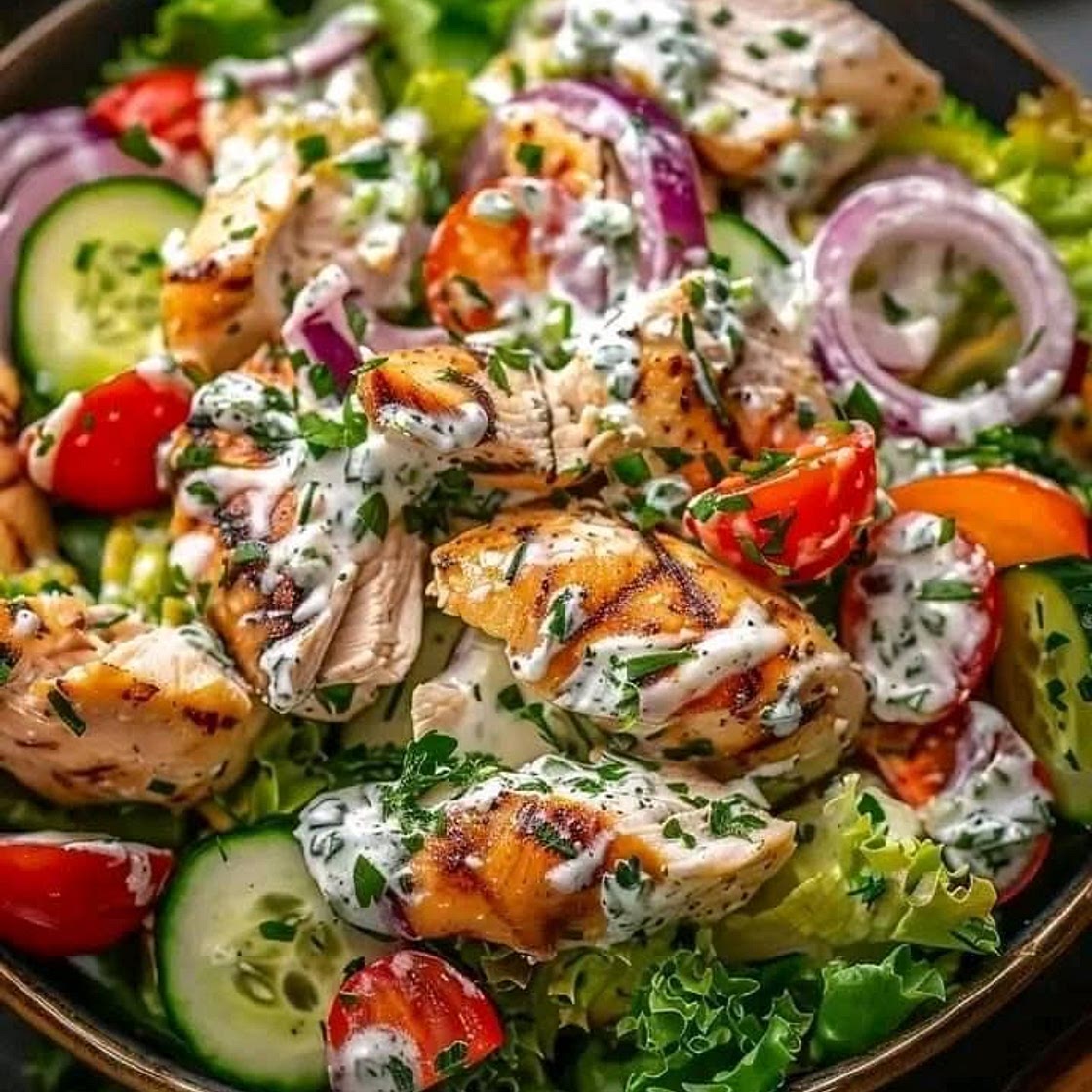 Tzatziki Chicken Salad