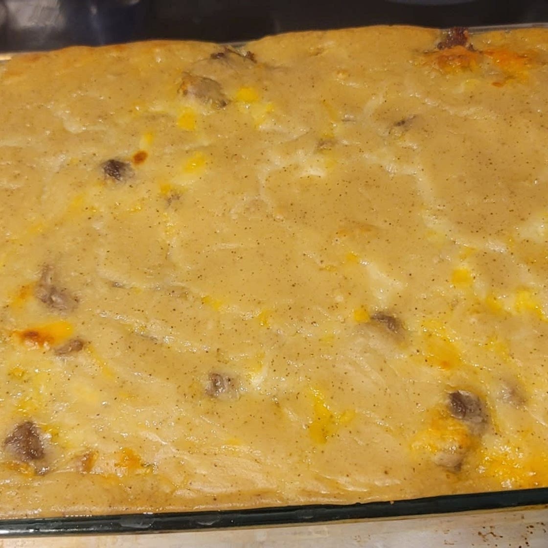 Biscuits and Gravy Casserole