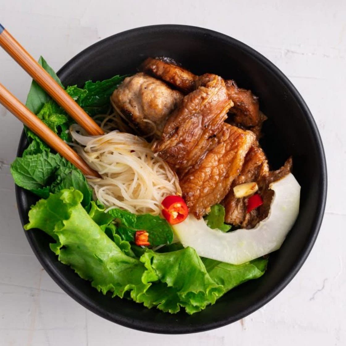 Vietnamese Pork Bun Chao
