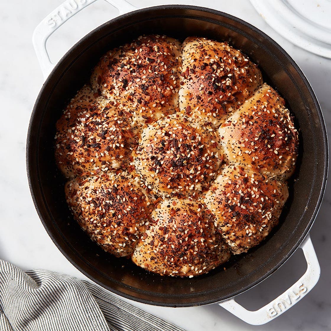 Chewy Sourdough Rolls