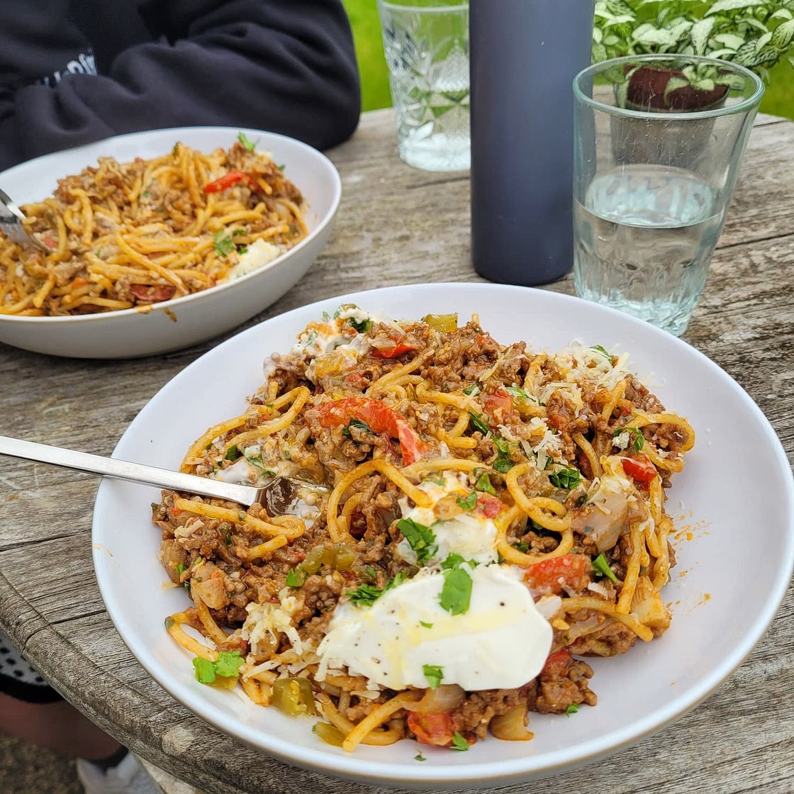 Taco Spaghetti